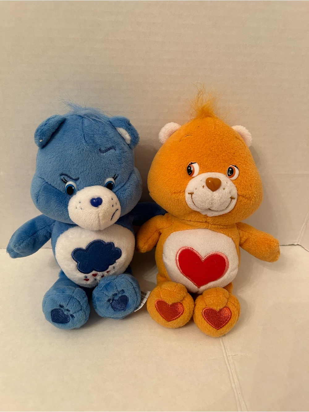 Care Bears Blue & Orange Plush Pair